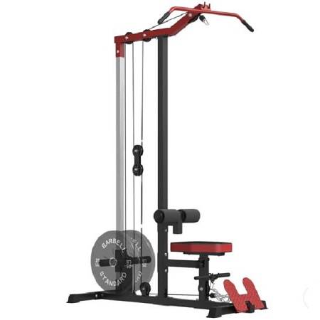 GMWD Lat PullDown Hi Low Pulley Cable Curl Row Plate Loaded LA01 - Image 2