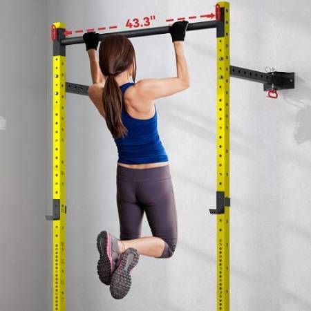 HF Folding Wall Mounted Power Multi Press Squat Rack Space Saver - Image 6