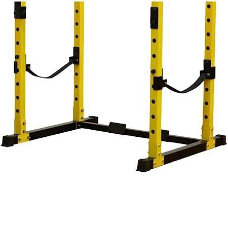 Power Rack Cage Shock Absorbing Nylon Safety Spotter Straps pair - Image 2