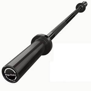 Mega Choice Olympic Barbell Bar 4' 20# Weight Lifting Black