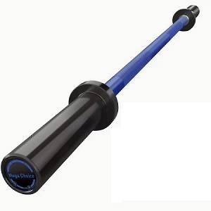 Mega Choice Olympic Barbell Bar 4' 20# Weight Lifting Blue