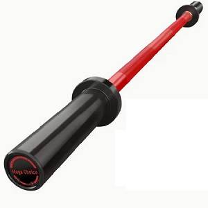 Mega Choice Olympic Barbell Bar 4' 20# Weight Lifting Red
