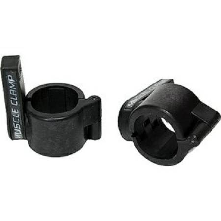 Muscle Clamp Clamps Quick Release Collar Collars Olympic 2in Blk - Image 2