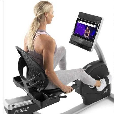 NordicTrack Commercial Recumbent Cardio Exercise Cycle Bike R35 - Image 2