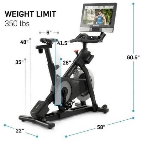 NordicTrack Commercial Spin Spinning Indoor Exercise Bike S22i - Image 5