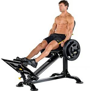 PowerTec Compact Leg Sled Seated Hack Squat Calf Legs Press PCLS