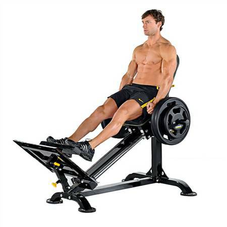 PowerTec Compact Leg Sled Seated Hack Squat Calf Legs Press PCLS - Image 2