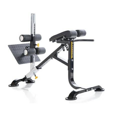 PowerTec Dual HyperExtension Back Roman Chair Ab Crunch P-HC - Image 3