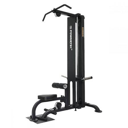 PowerTec Lat Pull Down Machine Upper Lower Pulley Curl Row P-LM - Image 6