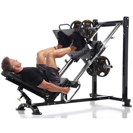 PowerTec 45 Degree Leg Press Sled Safety Squat Calf Raise P-LP - Image 2