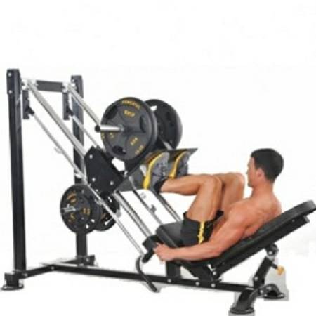 PowerTec 45 Degree Leg Press Sled Safety Squat Calf Raise P-LP - Image 3