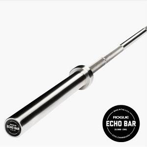 Rogue Commercial Olympic Barbell Free Weight Bar 86" 44# 28.5mm
