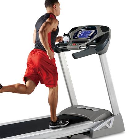 Spirit XT485 Treadmill Spacious 22” x 60” running surface - Image 2