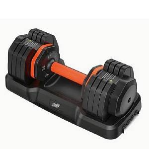 Adjustable Free Weight Dumbbell Dumbell 25 lb. 4-in-1 each