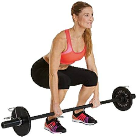 CrossFit Olympic Barbell Bar Plates Free Weight Lifting Set Sets - Image 2