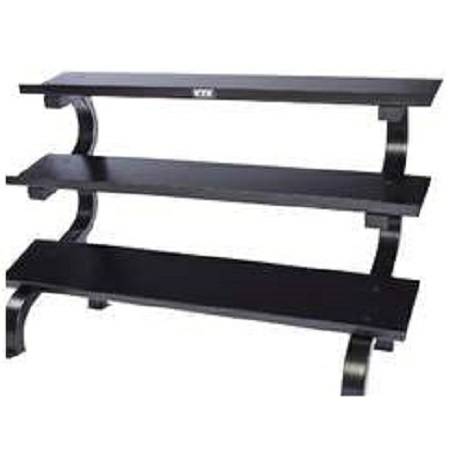 VTX by Troy Deluxe 3 Tier Horizontal Dumbbell Rack Storage GTDR3 - Image 3