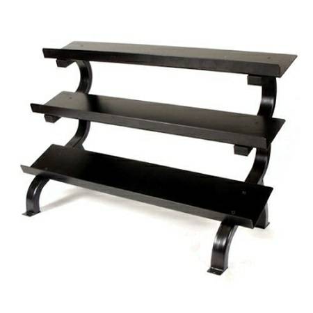 VTX by Troy Deluxe 3 Tier Horizontal Dumbbell Rack Storage GTDR3 - Image 4