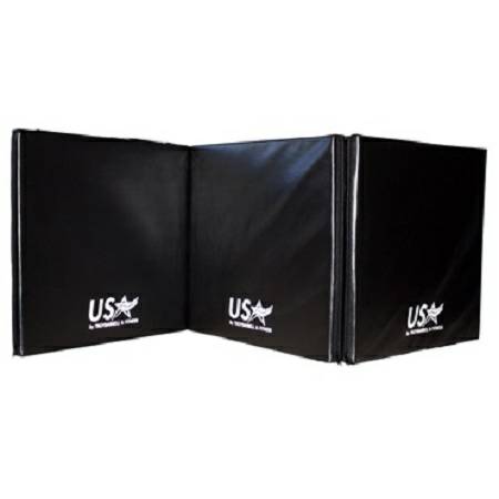 USA Exercise Mat Yoga Pilates Stretching Tumbling Tri-Fold E-MAT - Image 4