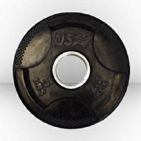 USA Troy Olympic Free Weight Plate Rubber Coated Grip Plates 5#