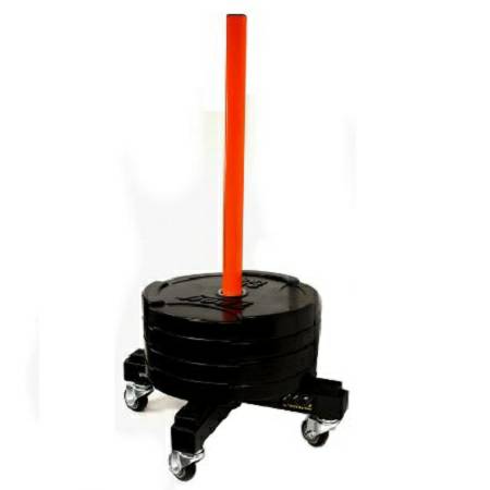 VTX TROY Barbell Mobile Rolling Bumper Plate Plates Storage Rack - Image 2