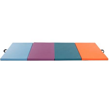 Exercise Gymnastics Yoga Pilates Stretching Tumbling 4-Fold Mat - Image 3