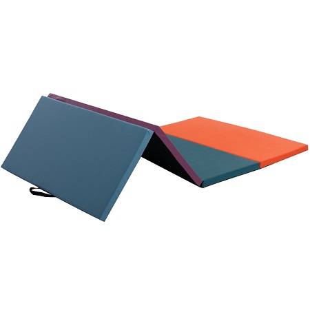 Exercise Gymnastics Yoga Pilates Stretching Tumbling 4-Fold Mat - Image 5
