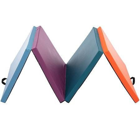 Exercise Gymnastics Yoga Pilates Stretching Tumbling 4-Fold Mat - Image 6