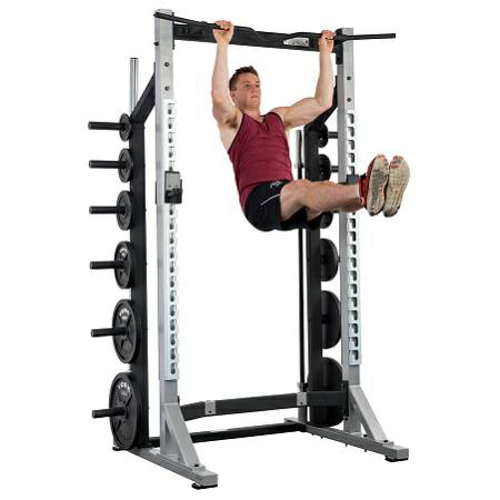 York Barbell STS Power Half Squat Rack Cage Gym 55009 Refurb - Image 2