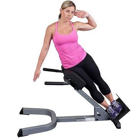 Body Solid Commercial 45 Degree Back Hyper Extension GHYP345B - Image 3